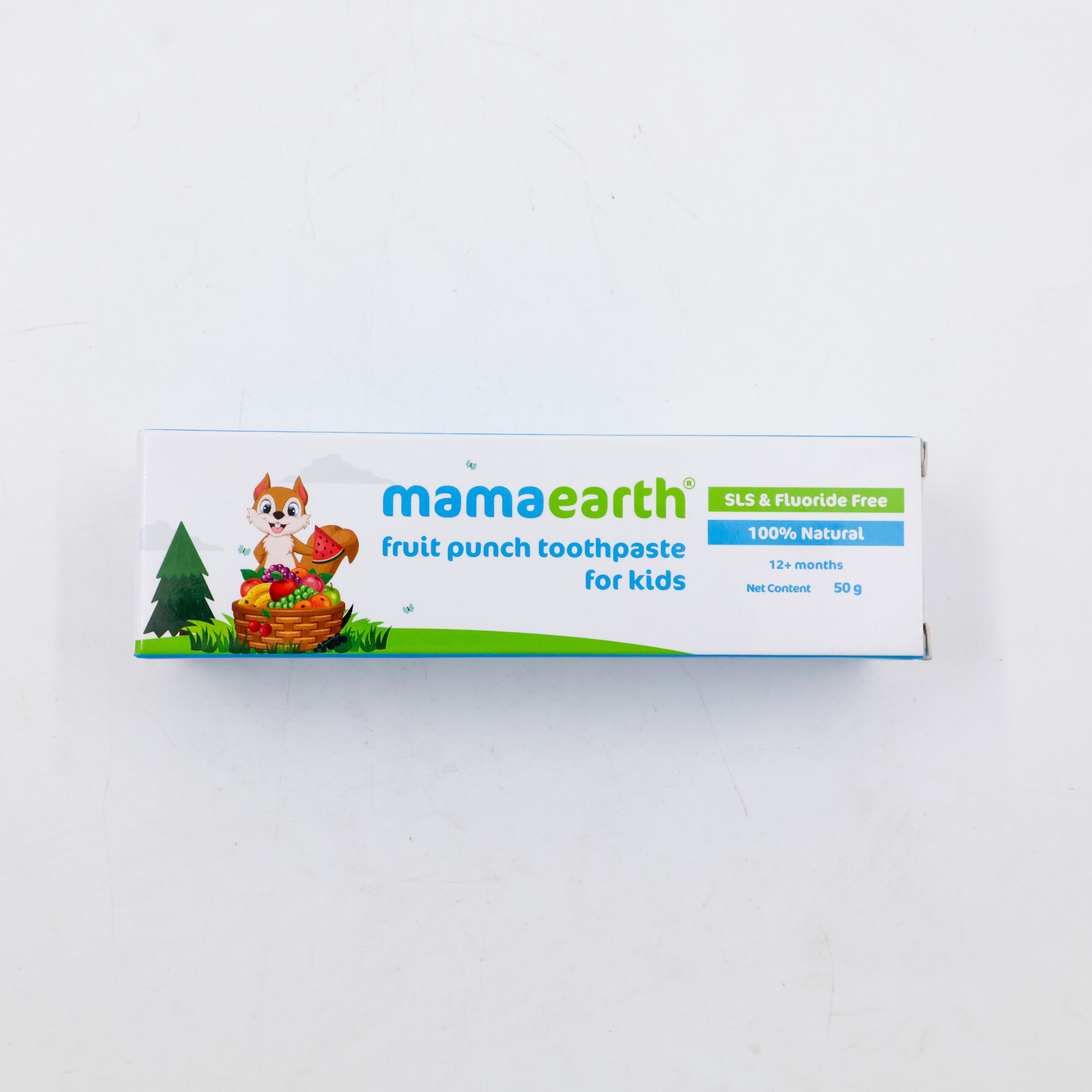 Mama Earth Kids Tooth Paste Fruit Punch 50 g